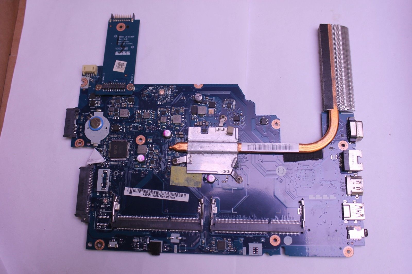 Acer E5-571 Laptop-Motherboard Intel Z5WAH LA-B161P REV.1 (F18)